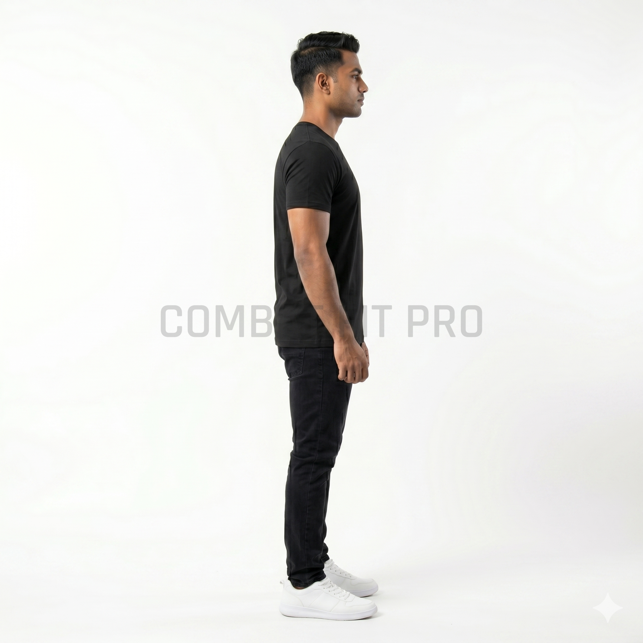 Mens-Tactical-Fleece-T-shirt - Image 3