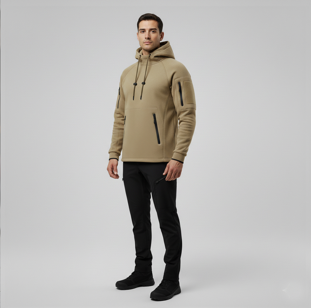 Men’s Tactical Fleece Hoodie - Image 5